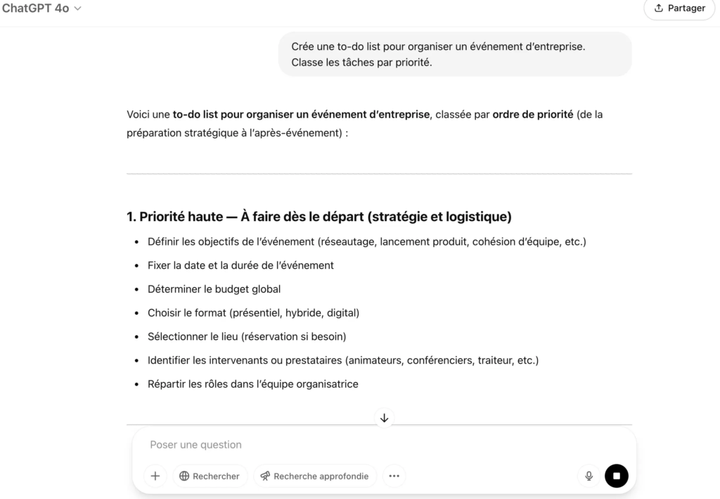 to do list chatgpt