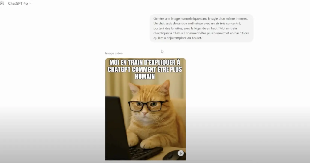 générer image meme chatgpt