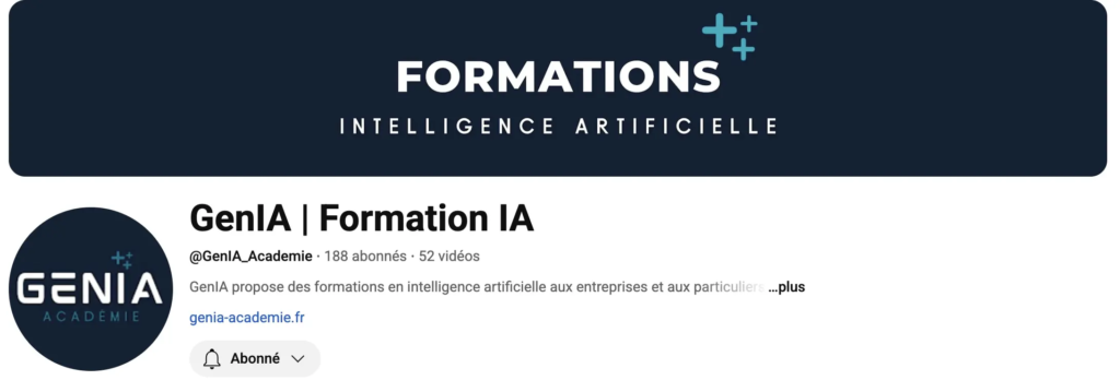 chaine youtube genia académie