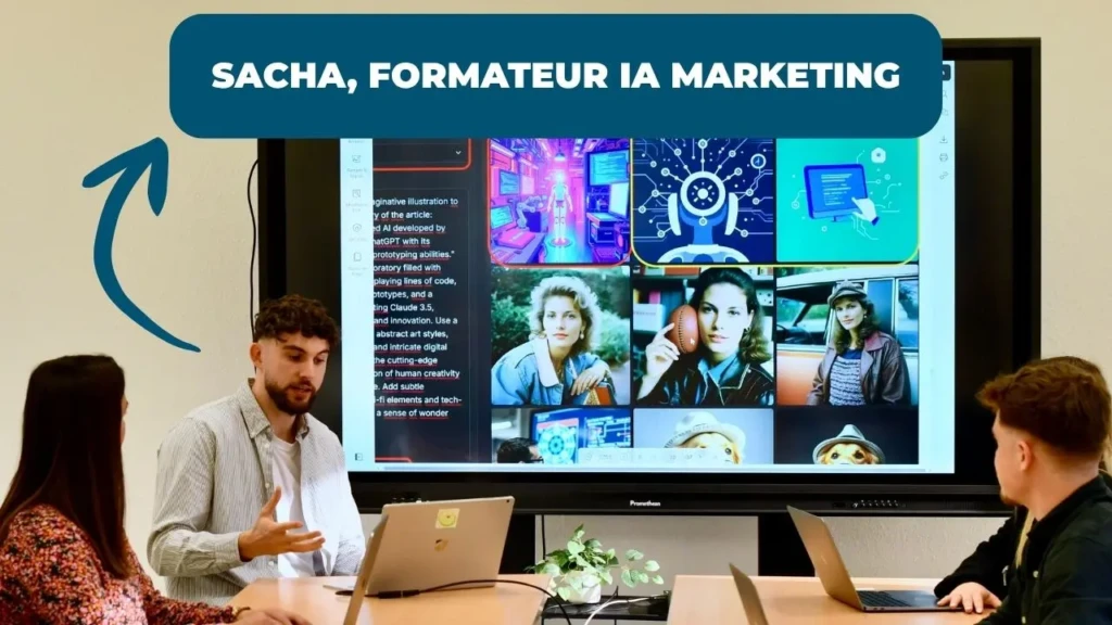 session de formation IA à Lyon par Sacha