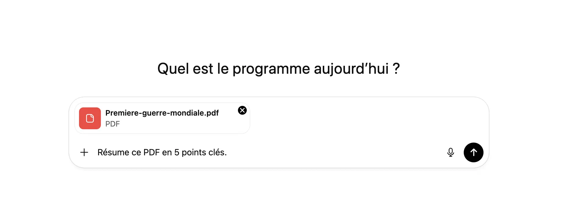 prompt pour résumer pdf avec chatgpt