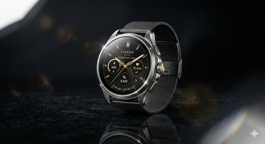 génération image nano banana marketing montre