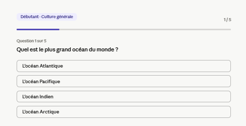quiz culture générale claude